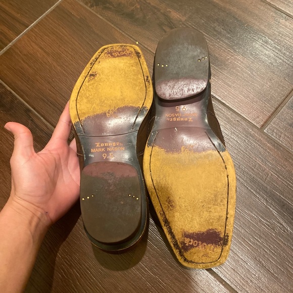 Men Lounge by Mark Nason Streamlined Loafers Size 9.5 - Picture 13 of 15